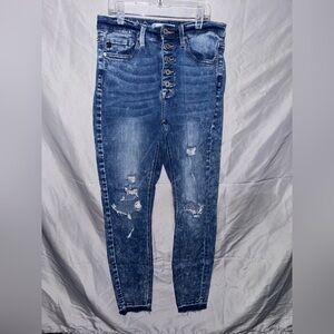 Size 28 Kancan High Rise Skinny Jeans